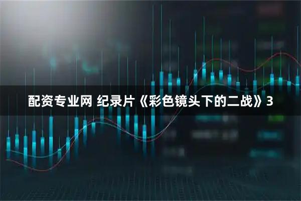 配资专业网 纪录片《彩色镜头下的二战》3